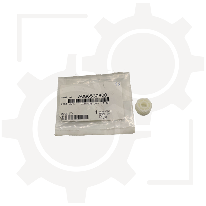 A0G6532800 Шестерня очистки для PRO 1200P/ PRO 1052 Konica Minolta A0G6532800